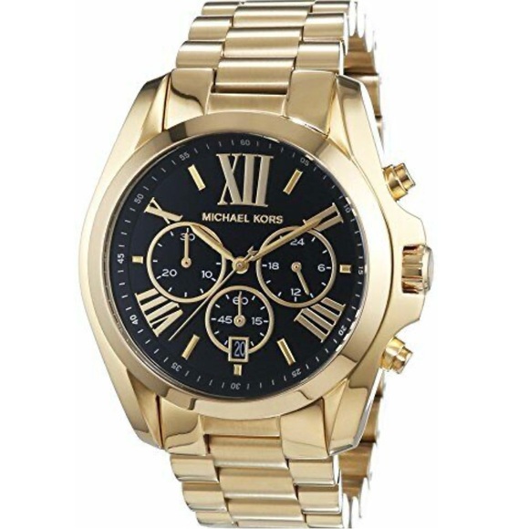 MICHAEL KORS “BRADSHAW” MK5739 GOLD WATCH - Picture 1 of 2